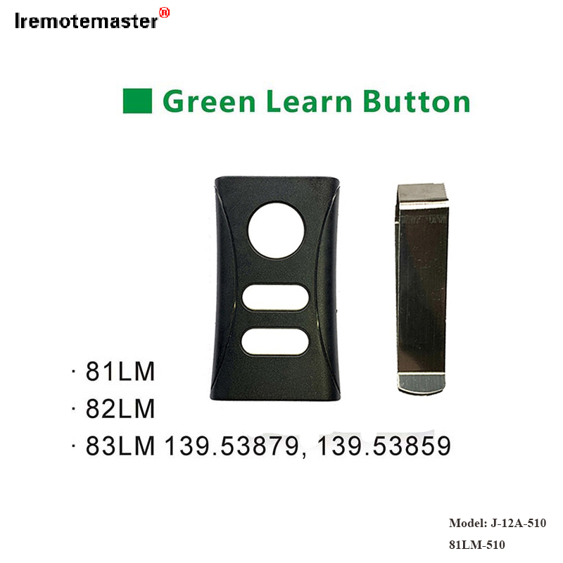 Pre 81LM 82LM 83LM Green Learn Button 390MHz diaľkové ovládanie garážových brán